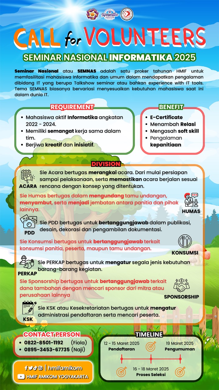 <b>OPEN RECRUITMENT SEMINAR NASIONAL 2025 </b>